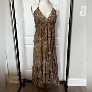 Open back summer dress